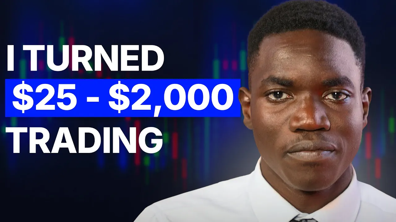 This Forex Trader Turned $25 To $2,000 And Never Looked Back. (FULL STORY)