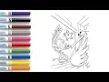 How to Color Finding Nemo - Coloring Book Page