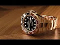 Rolex GMT-Master II in Everose - Sports watch made in rose gold