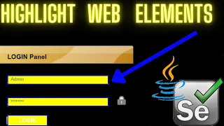 Highlight Web Elements using JavaScript Executor in Selenium Selenium Highlight Web Elements