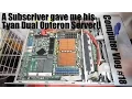 Computer Vlog18 Tyan Dual Opteron server Overview and Memory upgrade
