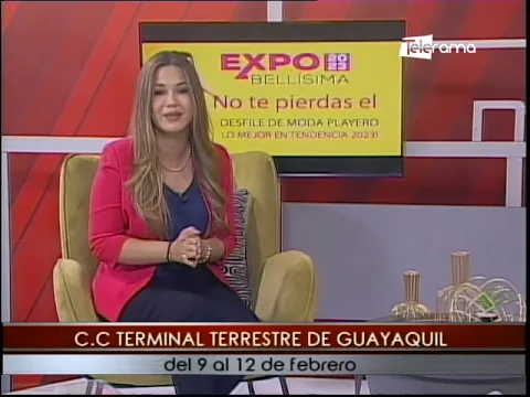 Expobellísima 2023 en Guayaquil belleza, moda, salud y bienestar