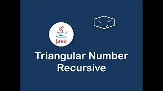 triangular number recursive in java