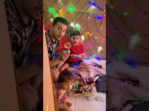 ماما كشفتنا ناكل حلويات بالغرفة السريه🤭انفضحنا