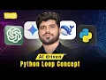 AI-Driven Python Loops For While Loop for AI Automation Machine Learning