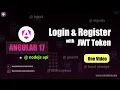 Angular 17 Login Register with JWT Token
