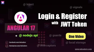 Angular 17 Login Register with JWT Token
