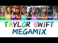 Lagu Taylor Swift Megamix｜11 Albums (150 Songs)｜Mashup By Chinese Swiftie｜Color Coded Lyrics