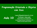 Programacao Orientada a Objetos com Java - Aula 10 parte 1