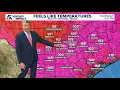 Triple-digit heat sticks around as rain chances stay slim KENS 5 Weather Impact Forecast