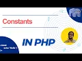 PHP Constants in php