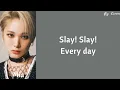 Download Lagu EVERGLOW (에버글로우) - SLAY (Lyrics Rom/Eng)