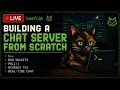 building a chat server from scratch in C Live Coding