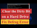 Download Lagu How to Clear the Dirty Bit on a Hard Drive  Fix Defrag Error In Windows 11/ 10 #dirtybit #harddrive