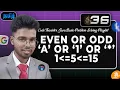 Problem solving for conditional Code thanish s java playlist Part 36