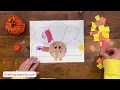 Torn Paper Turkey Free Printable