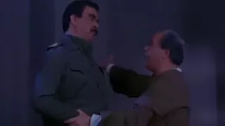 القرموطي و صدام حسين في فيلم معلش احنا بنتبهدل 