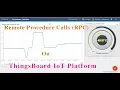 Remote Procedure Calls RPC On ThingsBoard IoT Platform