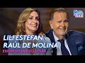 Raul de Molina and Lili Estefan interview with Maria Antonieta Collins El Gordo y la Flaca