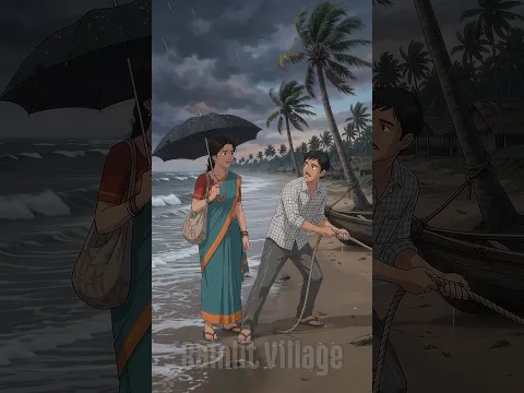 She Called Him Stubbornβ¦ Then She Saw Whose Boat It Was π #ghiblistyle #hindi #shorts