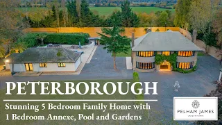tour 1 25m exceptional home with swimming pool multi sports pitch u0026 annexe peterborough