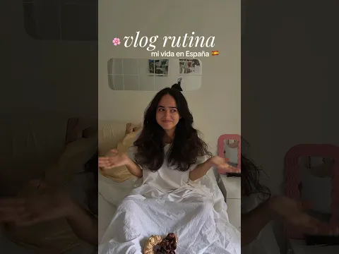 No me lavo la cara y me funan😫YesStyle código: MELANIE2000 🌸 #españa #vlog #vlogrutina #skincare