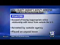 Lane County deputy arrested for alleged online minor relationship