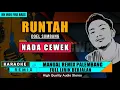 Download Lagu RUNTAH (Nada Cewek) || KARAOKE REMIX PALEMBANG