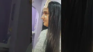 sleek oiled hair combing and brushing l oiled ponytail hairstyle and hairplay oiled hair brushing 