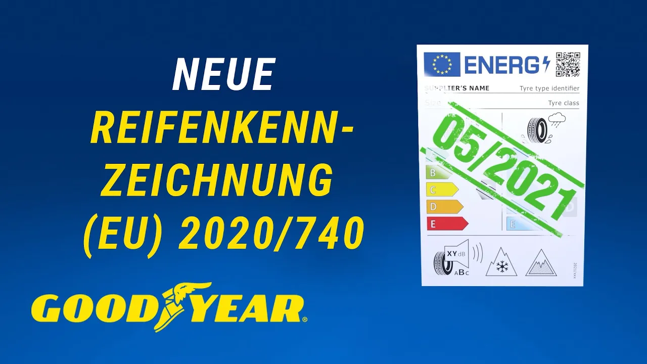Neue Reifenkennzeichnung (EU) 2020/740