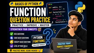 Python Functions Practice Questions 5 Coding Questions with Solutions Lecture 2