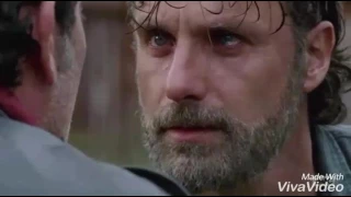 the walking dead season 7 ep16 shiva saves carl and rick the kingdom saves alexandria