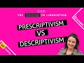 Link to Linguistics Episode 1 - Prescriptivism vs Descriptivism