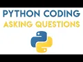 Python Coding - Asking User s Questions