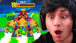 DEFESA PERFEITA TILTANDO GERAL SÓ COM FOGUETE NA TORRE DO REI!!