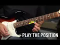 Minor Pentatonic Scale Lesson Play the Chord Changes from One Position