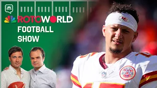 Will we ever see the old Mahomes Potential RB minicamp battles Rotoworld Football Show FULL