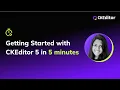 Create a Custom Text Editor using CKEditor 5 Builder in 5 Minutes