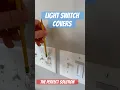 Clear Light Switch Covers #lightswitch #home #kidsafety #childsafety #wallswitch