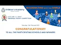 Late Shri V V Bhat Memorial Trophy Competitions Participating Schools and Winners