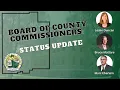 2025 Board of County Commissioners Status Update