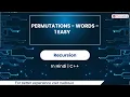 Permutations - Words