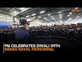 Lagu PM celebrates Diwali with Indian Naval Personnel