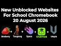 New Mystery Unblocker Websites Links - Unblocked Websites For School Chromebook 2026 new