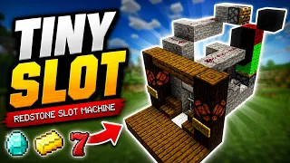 Compact Casino TINY SLOT Gambling Machine Minecraft Java 1 16 - 26 2 Redstone Tutorial