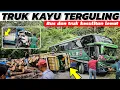 Download Lagu KEMACETAN PANJANG | Truk terguling di tengah jalan disusul tabrakan