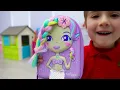 Ruby and Bonnie Pretend Play Learn Numbers and Spelling - Funny Educational Video for Children