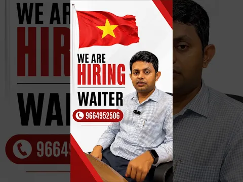 Job in Vietnam 🍽️
