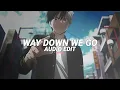 Download Lagu way down we go (inst/guitar) - kaleo [edit audio]