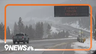I-70 delays expected as crews begin work on Vail Pass